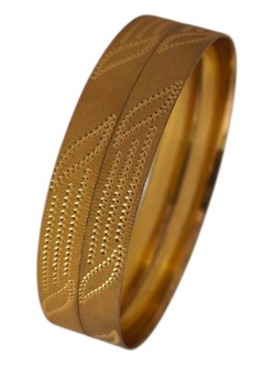 Gold Plated Bangles